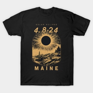 Solar eclipse apparel Maine T-Shirt